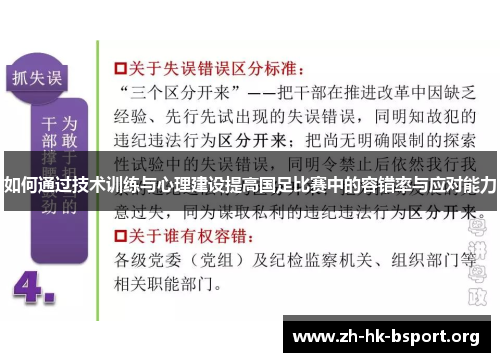如何通过技术训练与心理建设提高国足比赛中的容错率与应对能力